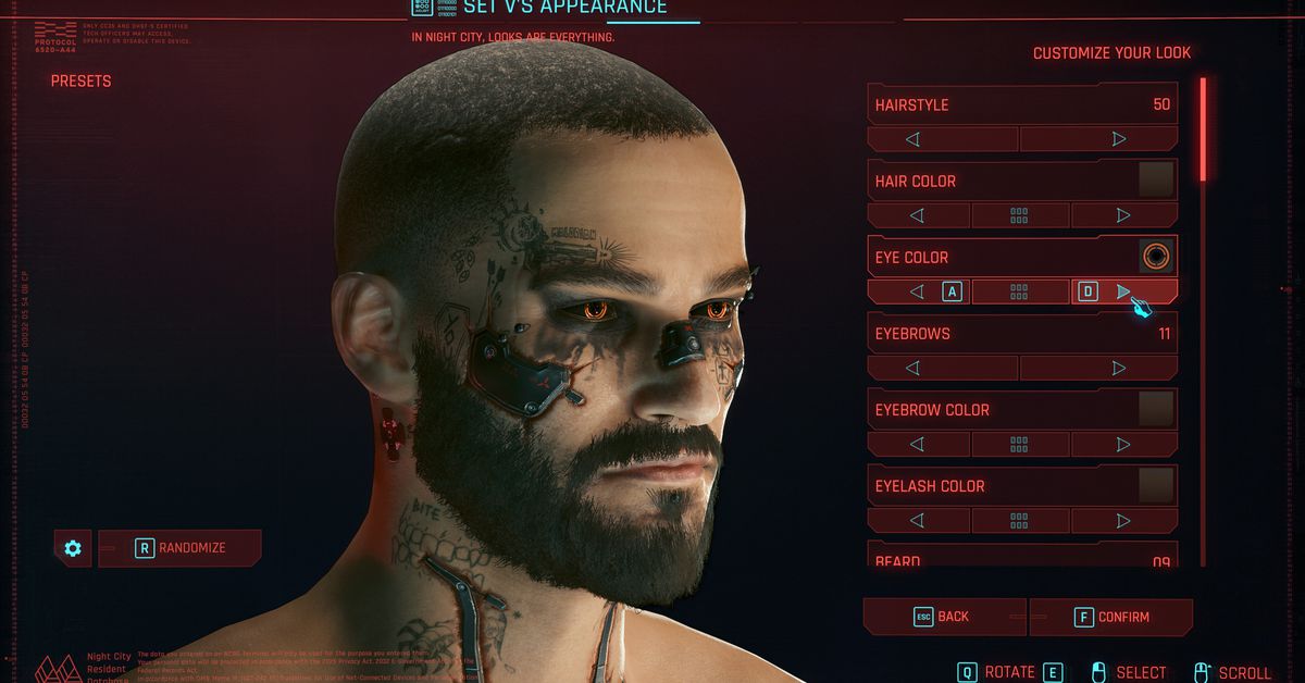 Featured image for Cyberpunk 2077 Update 2.2: New Customization, Cars, and Keanu's Ride