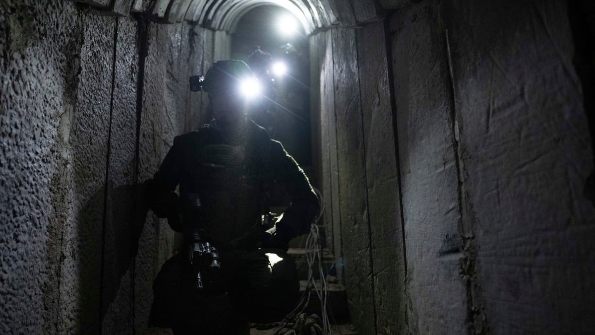"Israeli Military Uncovers Hamas Tunnels Holding Hostages in Gaza"
