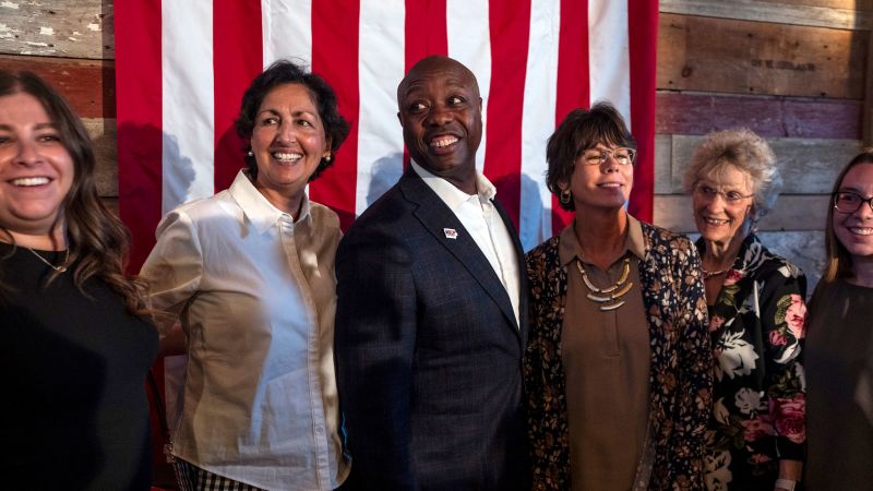 "Tim Scott's Rising Popularity and Iowa State Fair Speeches"