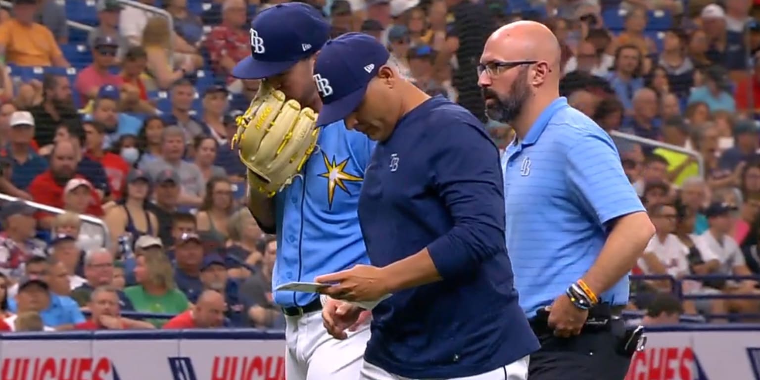 Featured image for Rays' Jeffrey Springs Leaves Game with Left Arm Injury