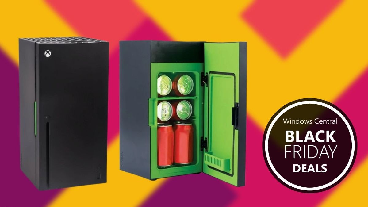 "Microsoft's Xbox Mini Fridge: The Perfect Solution for Soda Cravings, Now at Over 50% Off"