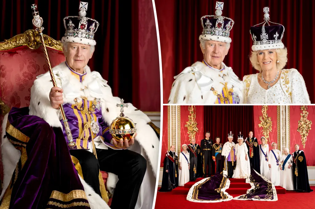"Royal Couple's Official Portraits Spark Controversy Over Missing Members"