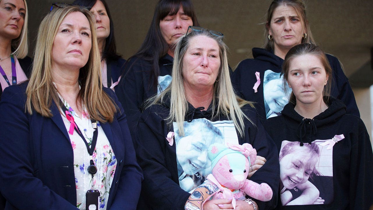 Life sentence for British drug dealer who killed 9-year-old girl, family reacts to 42-year sentencing.