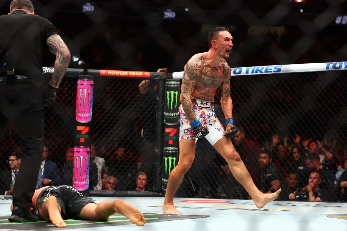 Featured image for "Max Holloway's Epic UFC 300 Knockout: The Greatest of All Time"