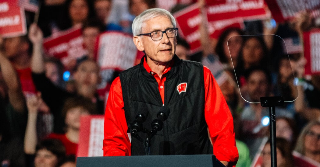 Featured image for Wisconsin Governor Tony Evers to Skip 2026 Re-election