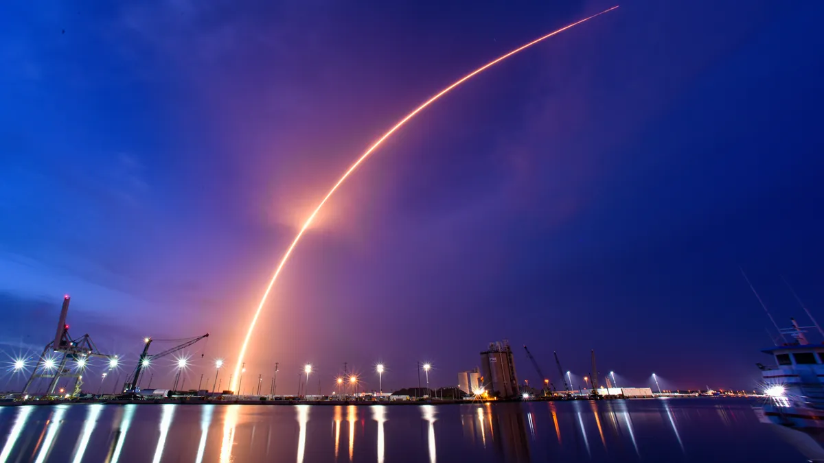 "SpaceX's Starlink Mission: Launching Satellites and Setting the Stage for Falcon Heavy"