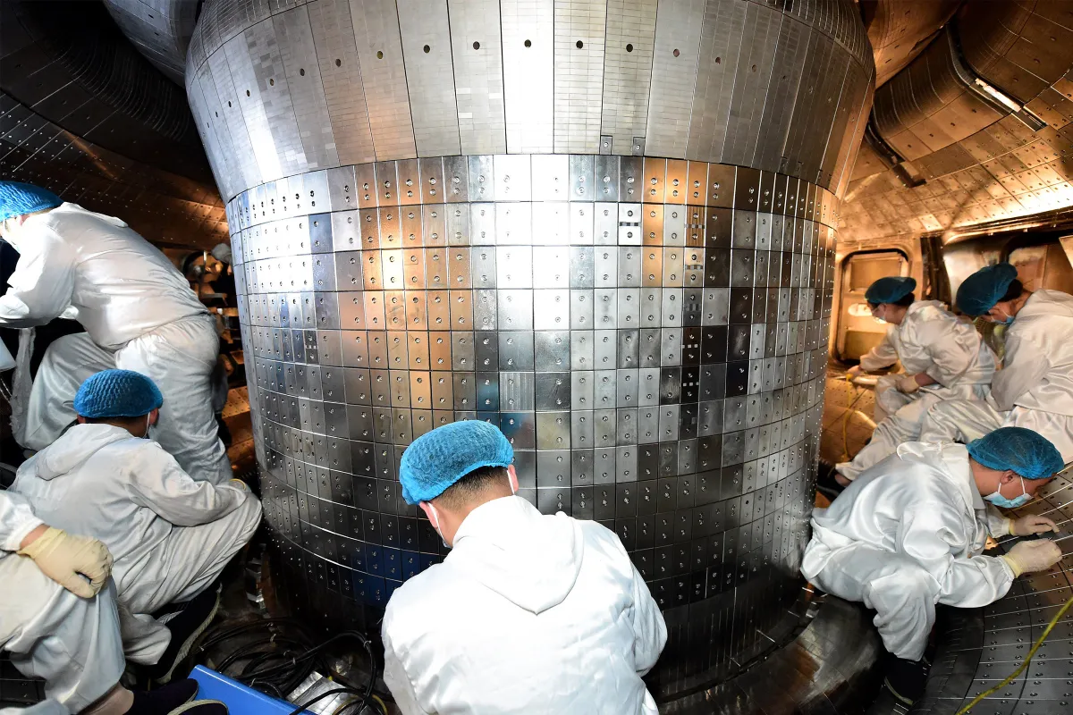 Featured image for China's 'Artificial Sun' Breaks Fusion Plasma Density Records