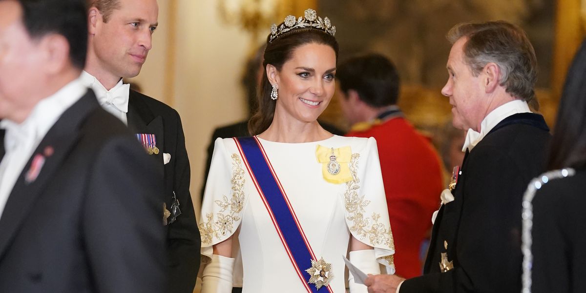 Featured image for Royal Style: Kate Middleton and Queen Camilla Shine in Rare Tiara Moments