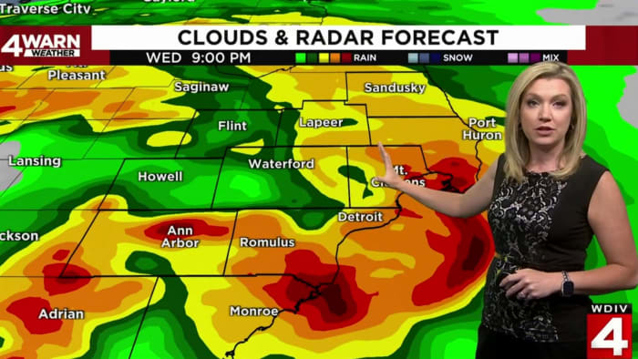 Impending Heavy Rainfall Threatens Flooding in Metro Detroit