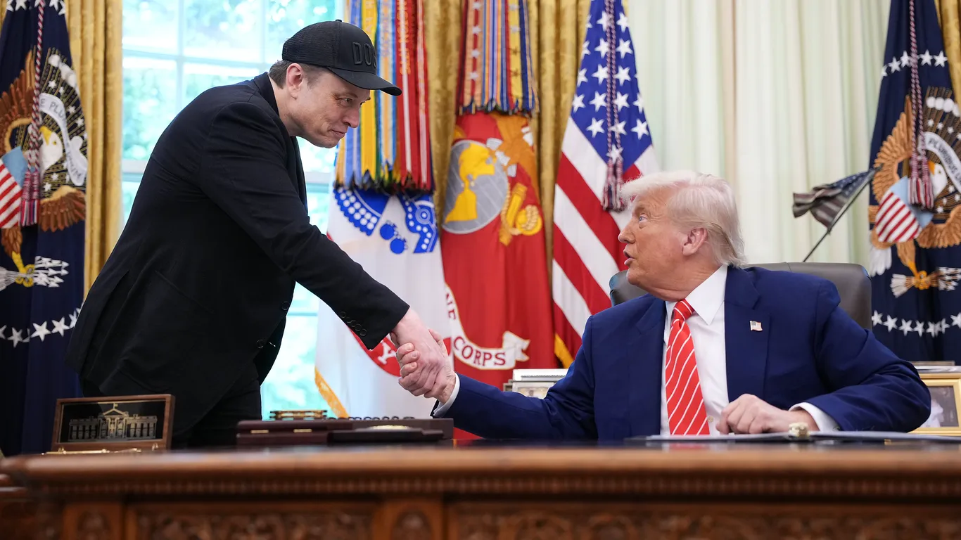Trump and Musk's feud cools after heated exchanges over contracts and market impact
