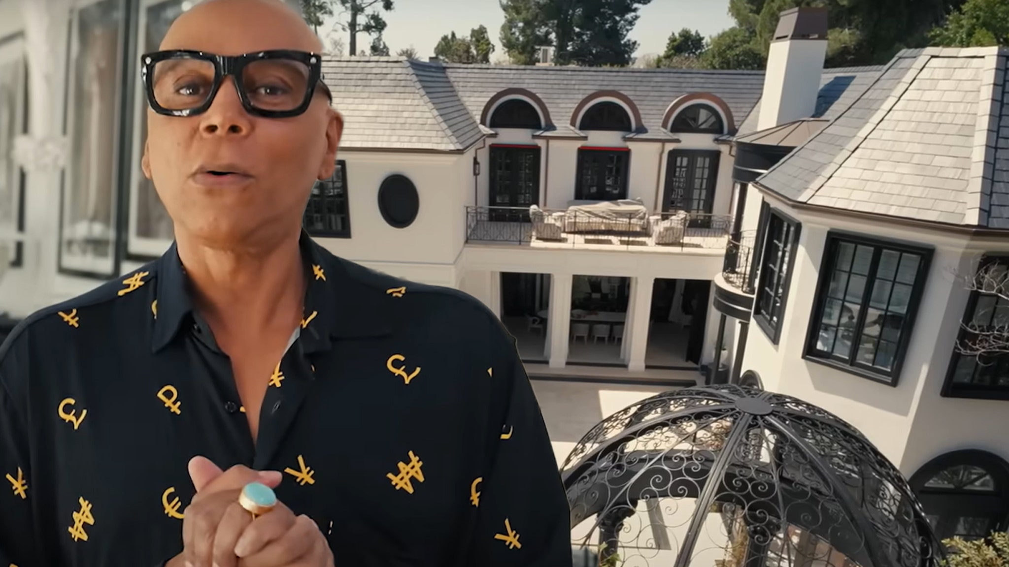 Featured image for Inside RuPaul's Lavish Beverly Hills Mansion and Extensive Drag Archive.