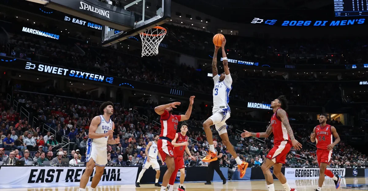 Duke Edges St. John’s as UConn Extends Sweet 16 Dominance