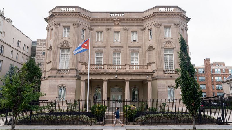 Featured image for Investigation underway after Molotov cocktail attack on Cuban Embassy in Washington, DC