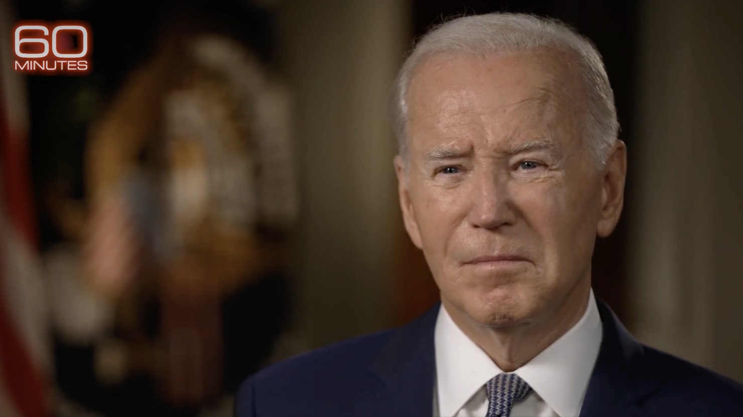 "Joe Biden Calls for Complete Elimination of Hamas on '60 Minutes'"