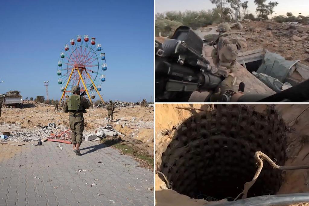 "IDF Destroys Hamas Tunnels Near Amusement Park and University in Gaza"