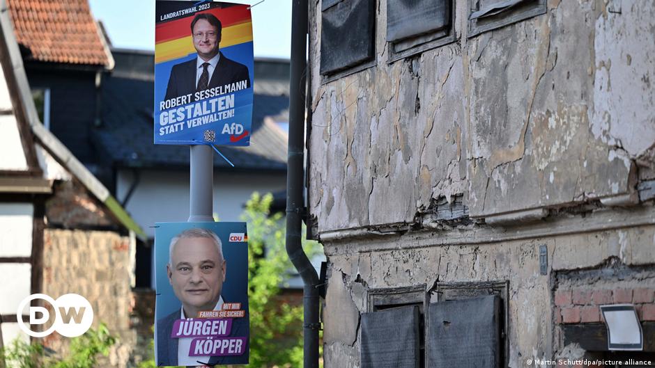 Far-right AfD achieves historic win in German local election.