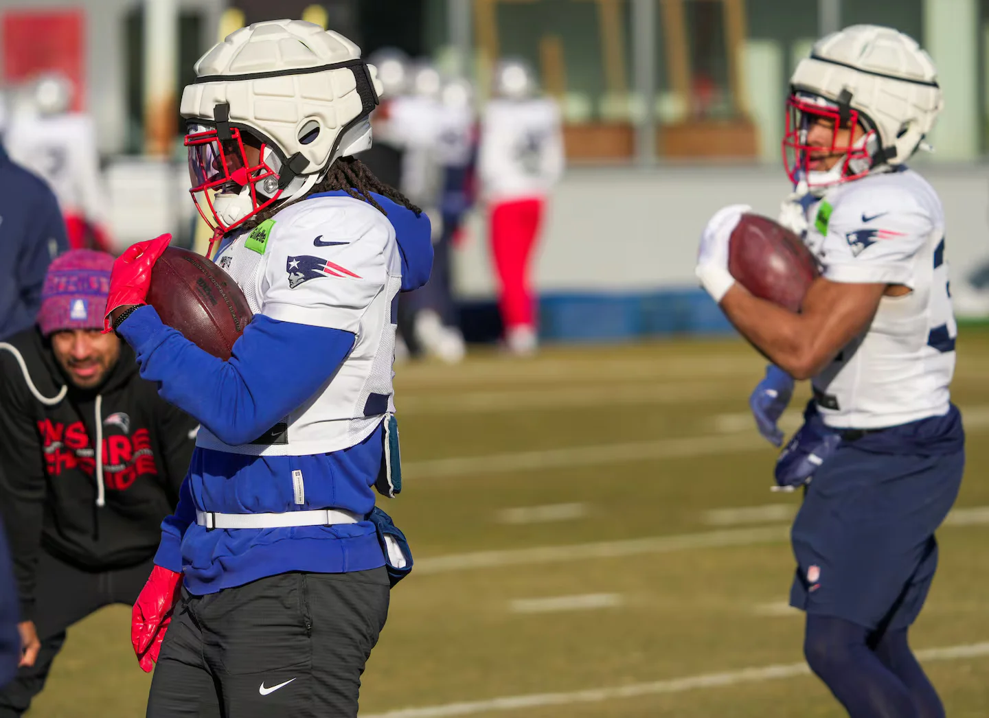 Patriots lean on Stevenson-Henderson rushing duo to power AFC title bid