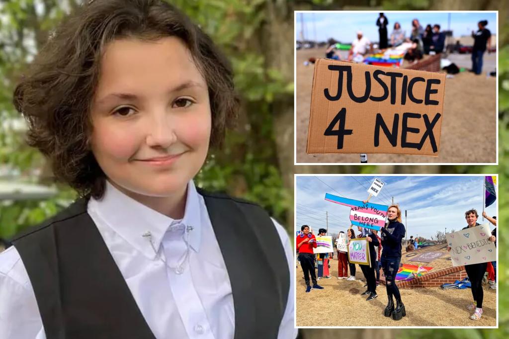 "Community Outraged: Nonbinary Teen's Tragic Death Sparks Protests and Legal Scrutiny"