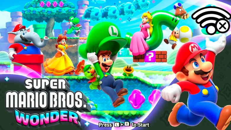 Featured image for Switch 2 Update May Restrict Offline Play for Super Mario Bros. Wonder