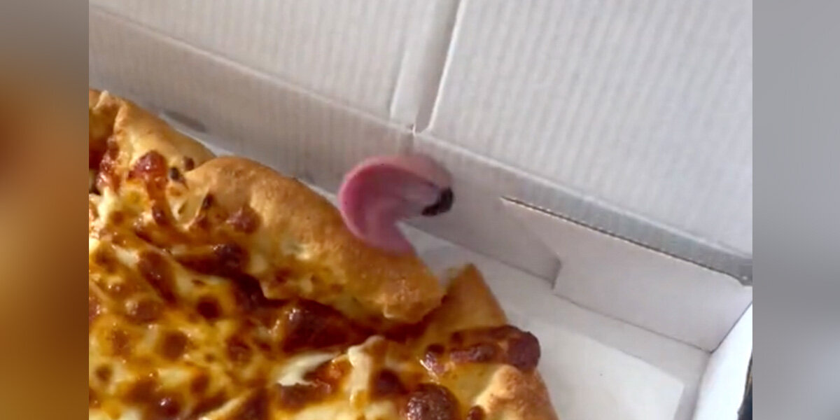 Surprising Discovery: Pizza Box Contains Mysterious Pink Creature
