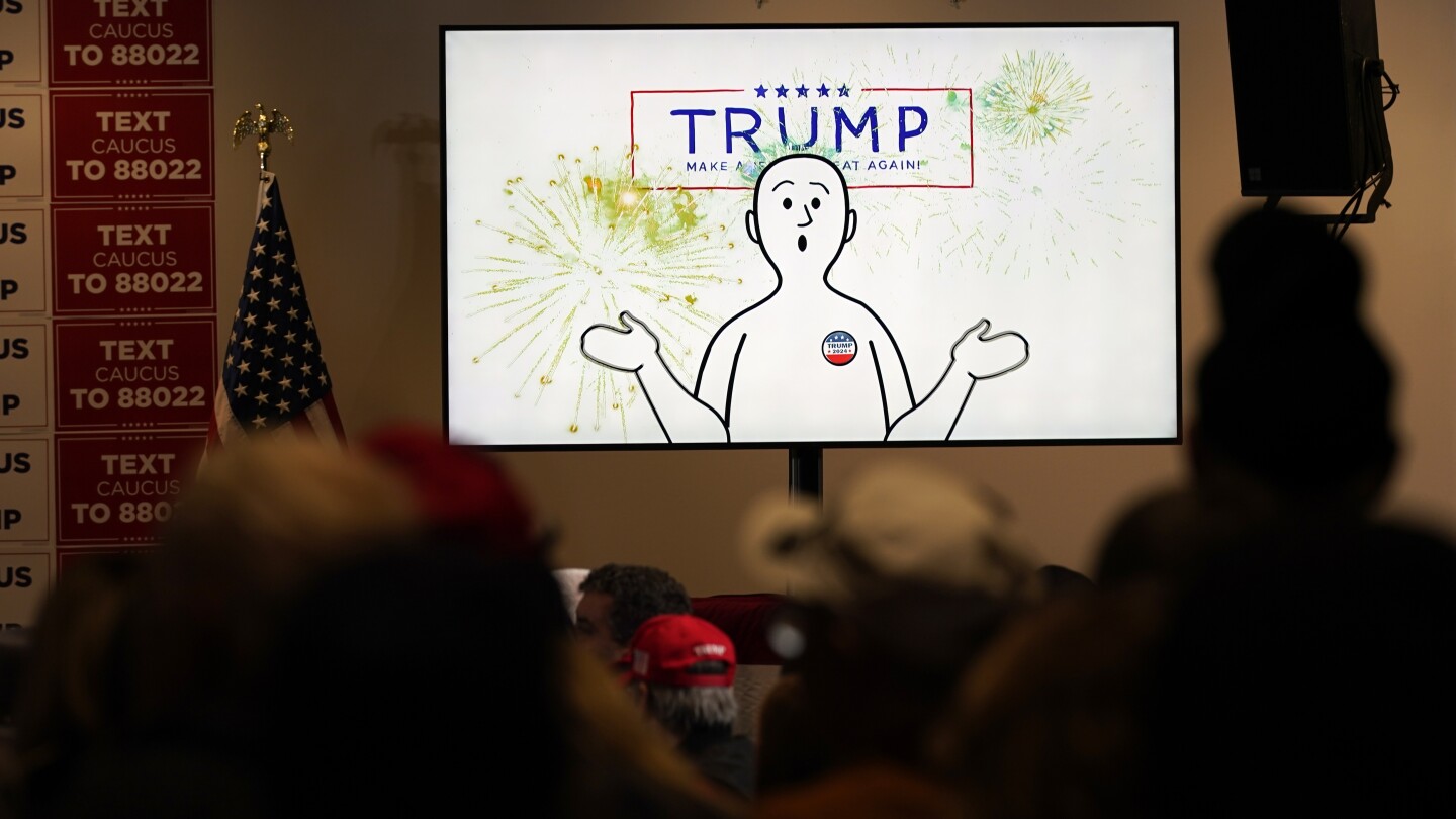 2024 Campaign Update: Trump's Iowa Victory Hinges on Marlon Animation