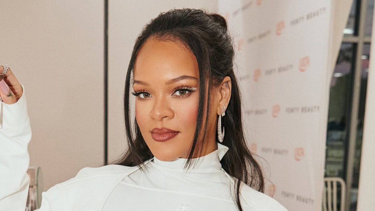 Rihanna's Stunning Chanel Look Reveals Baby Bump Before Met Gala.