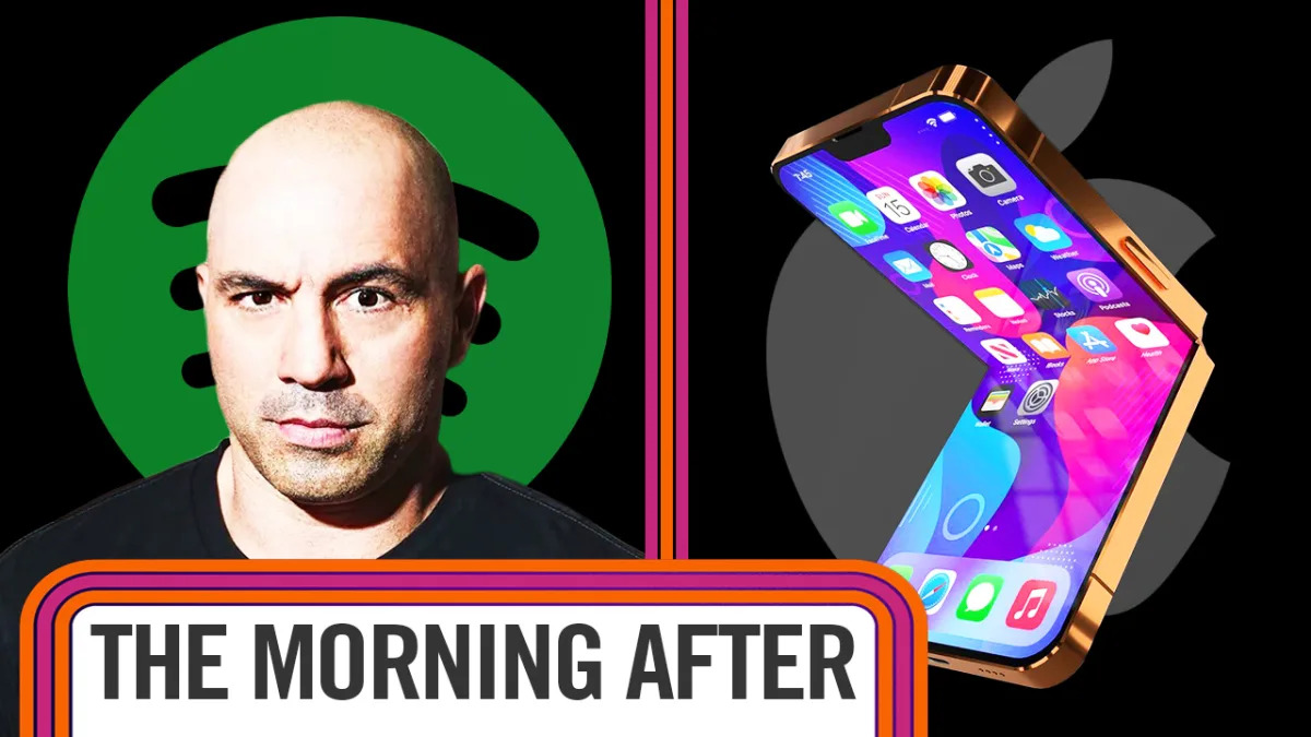 "Spotify's Renewed Partnership with Joe Rogan and Foldable iPhone Rumors: The Morning After"