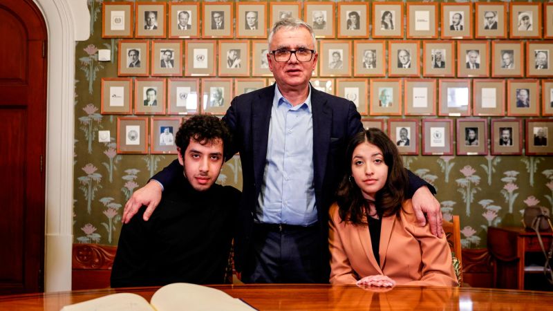 "Jailed Nobel Peace Prize Winner's Children Fear Permanent Separation"