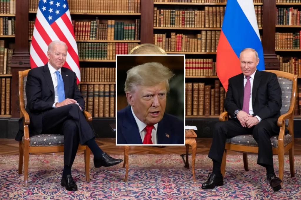 "Putin Backs Biden Over Trump for Predictability and Experience"