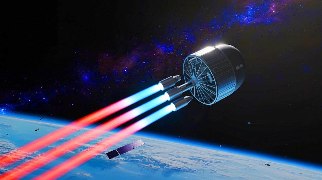 Featured image for Japan's Plasma Gun and New Technologies Revolutionize Space Junk Removal