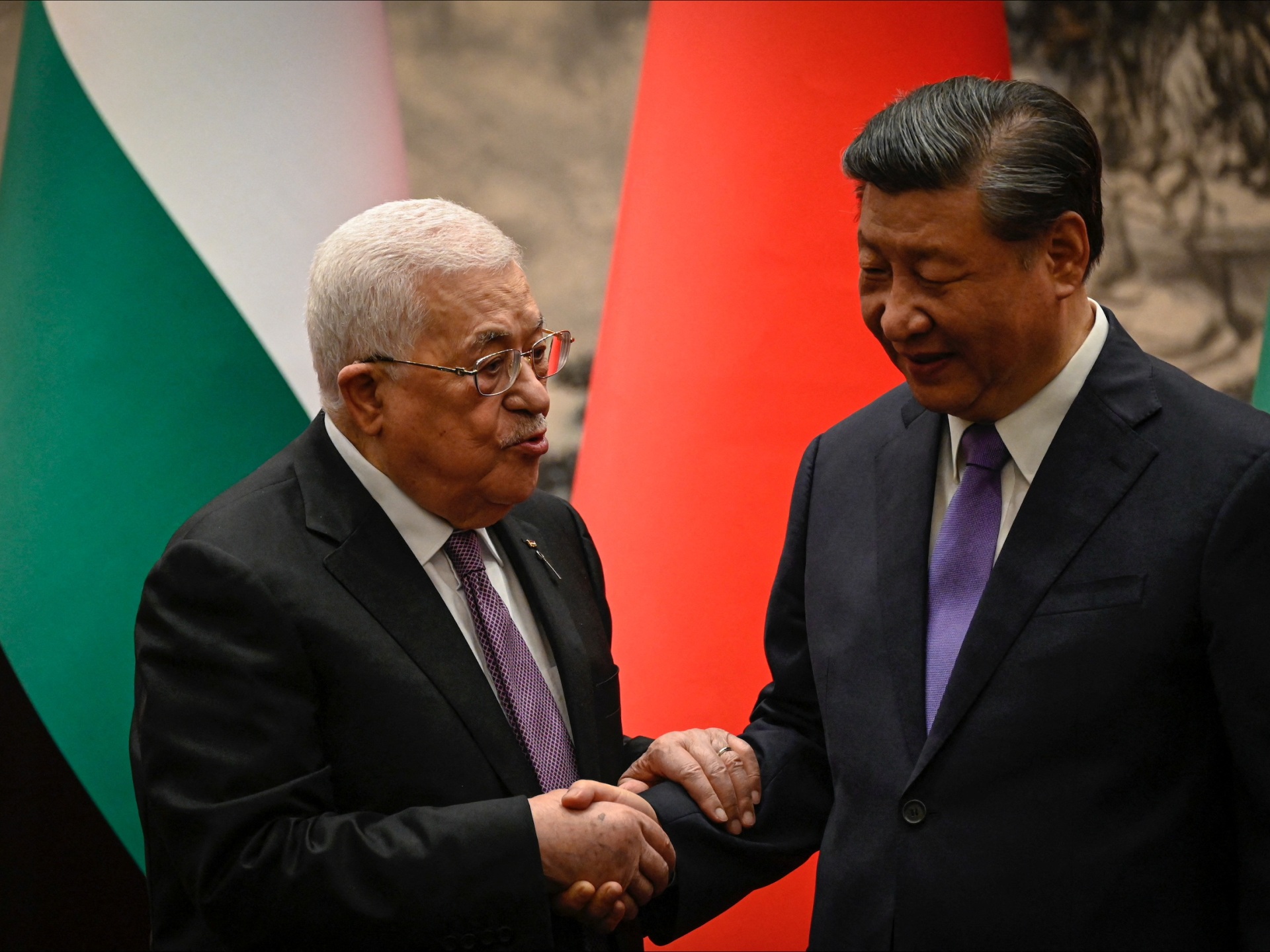 China's President Xi Jinping supports Palestinian statehood and strengthens ties with Palestine.