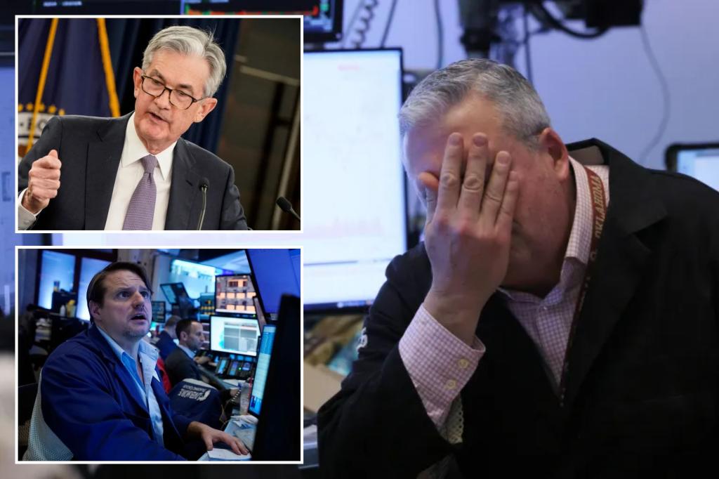 "Powell's Rate Comments Spark Stock Market Plunge: Live Updates and Angry Chinese Venting"