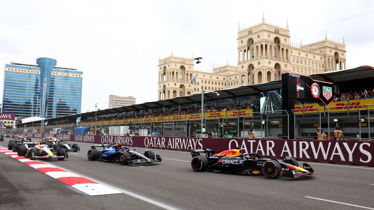 Featured image for Verstappen Wins Azerbaijan GP as Piastri Crashes Out