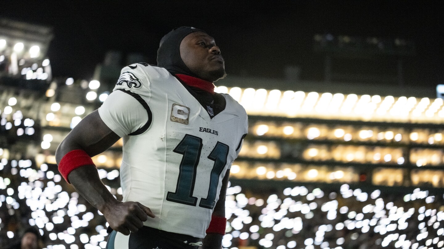 Featured image for A.J. Brown Stands Firm on Online Criticism and Frustration with Eagles