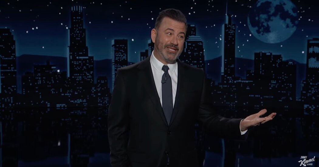 Featured image for Jimmy Kimmel Highlights America's Obsession with Fugitive's Abs