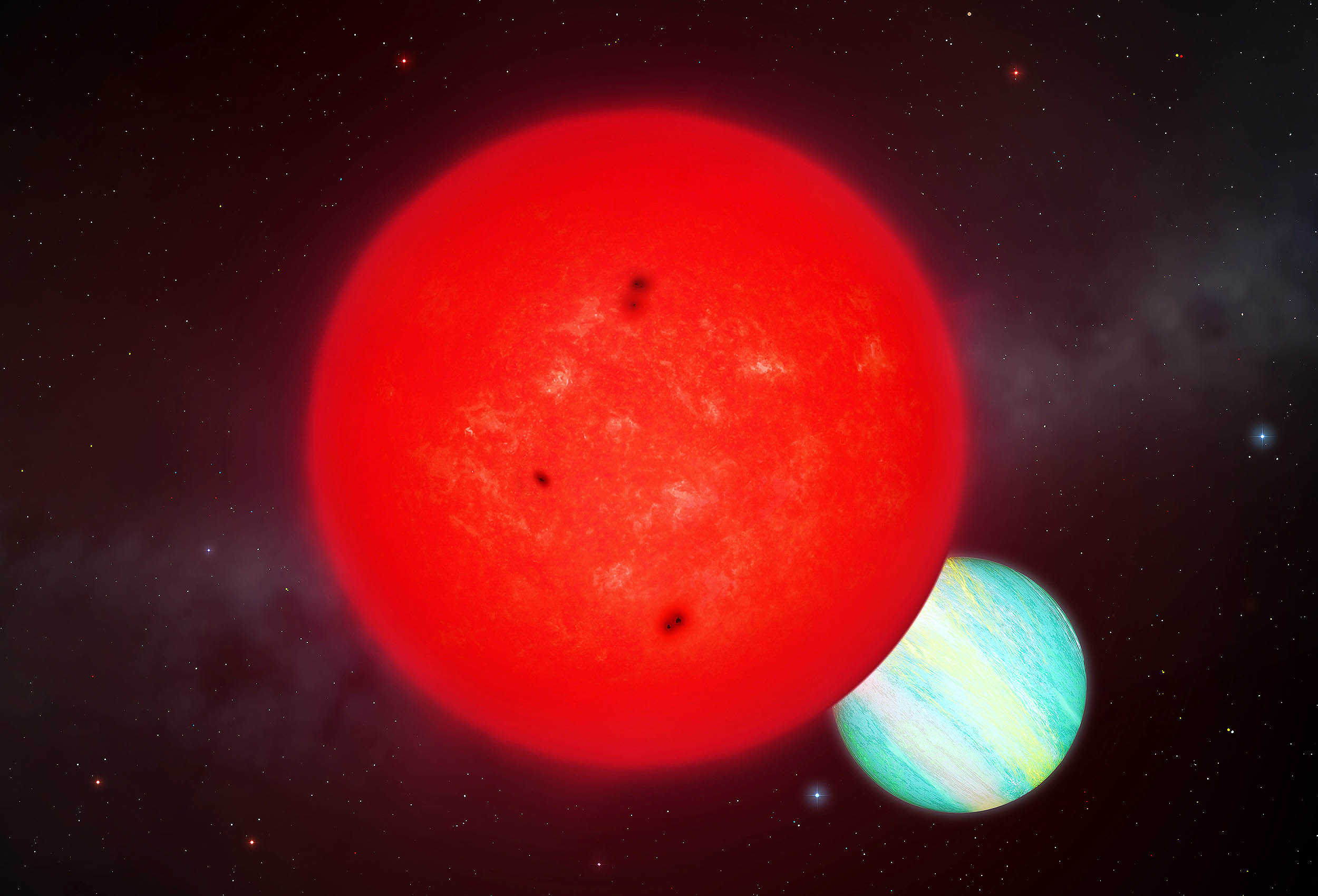 Featured image for Tiny Star Hosts Unexpectedly Large Planet