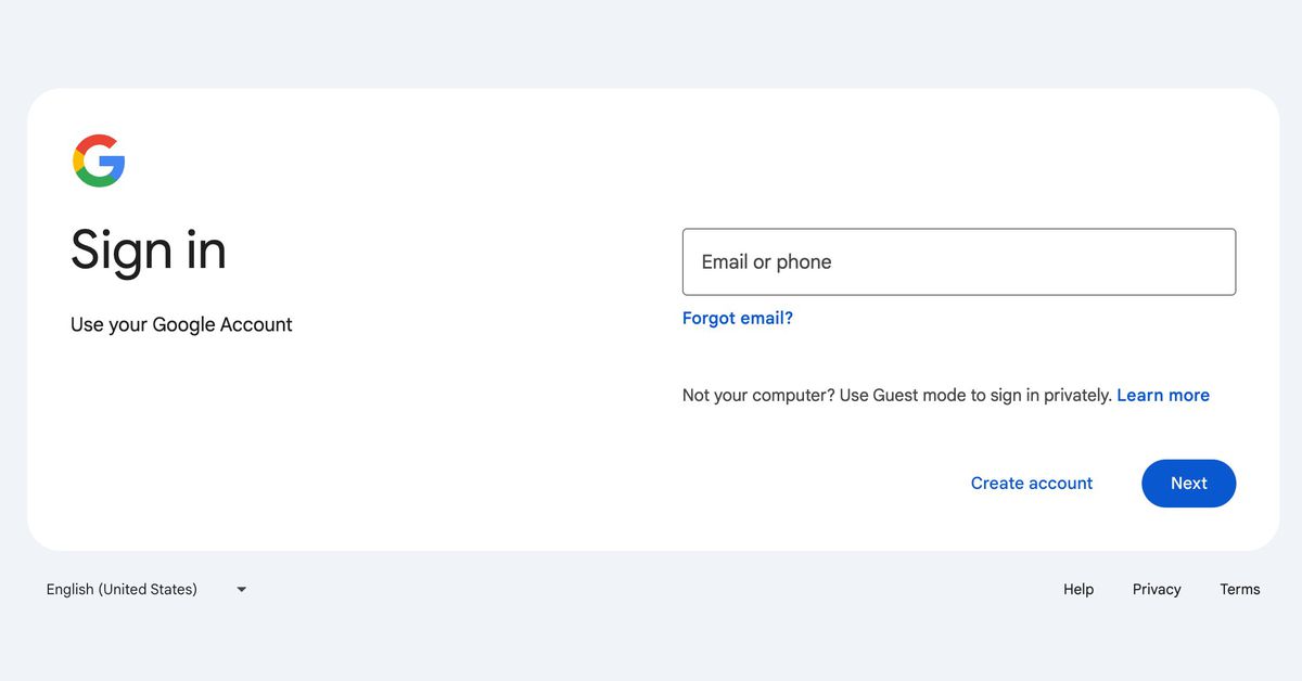 Featured image for "Google Rolls Out Updated Sign-In Page for Improved User Experience"