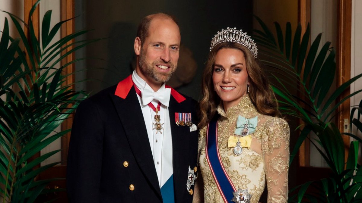 Featured image for Kate Middleton and Royal Ladies Shine in Tiaras at Windsor State Banquet