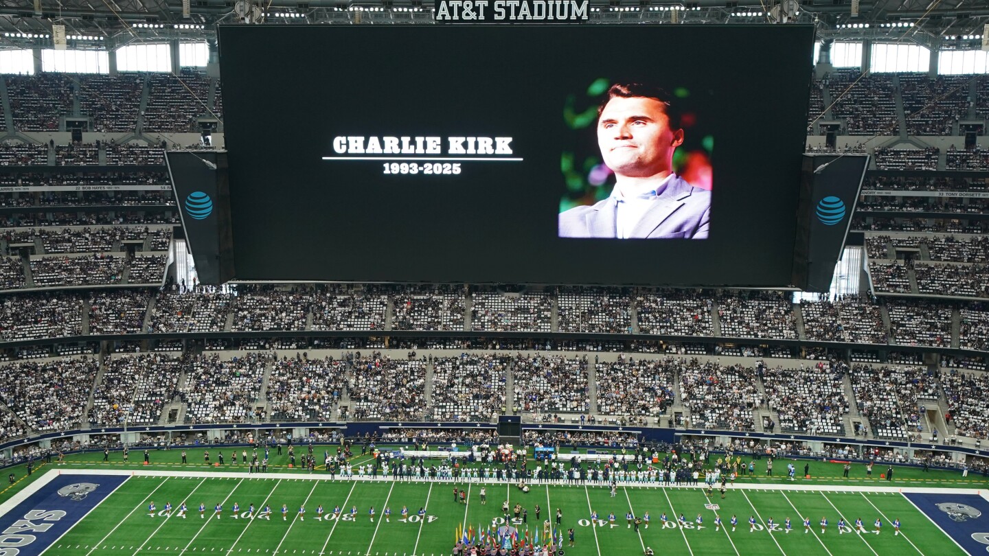 Featured image for NFL Teams Pay Tribute to Charlie Kirk Before Week 2 Games