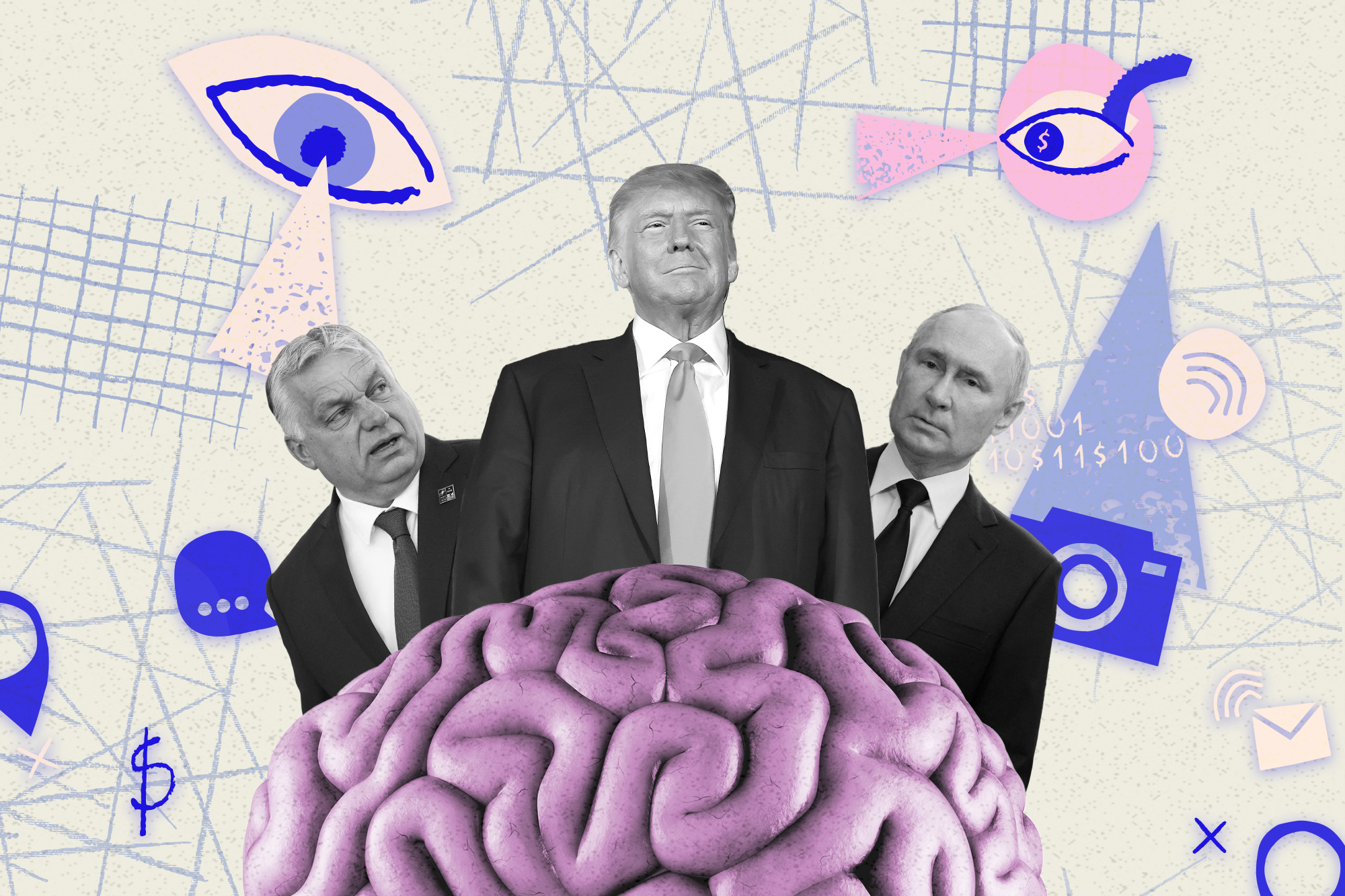 Featured image for "The Cognitive Strategies of Trump, Putin, and Orbán: Insights into Your Brain"