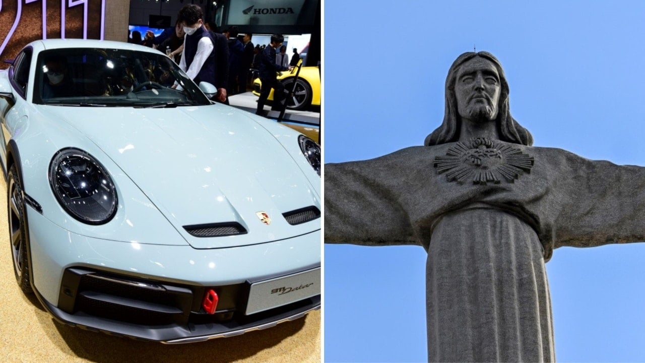 "Porsche's Controversial Edit: Removing Jesus Statue from Sports Car Video Sparks Backlash"