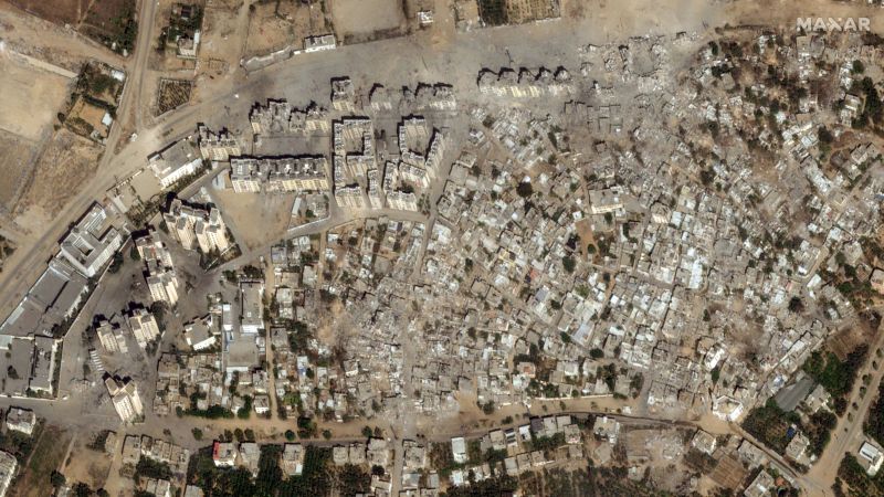 Gaza's Devastation: A Visual Journey through Satellite Images