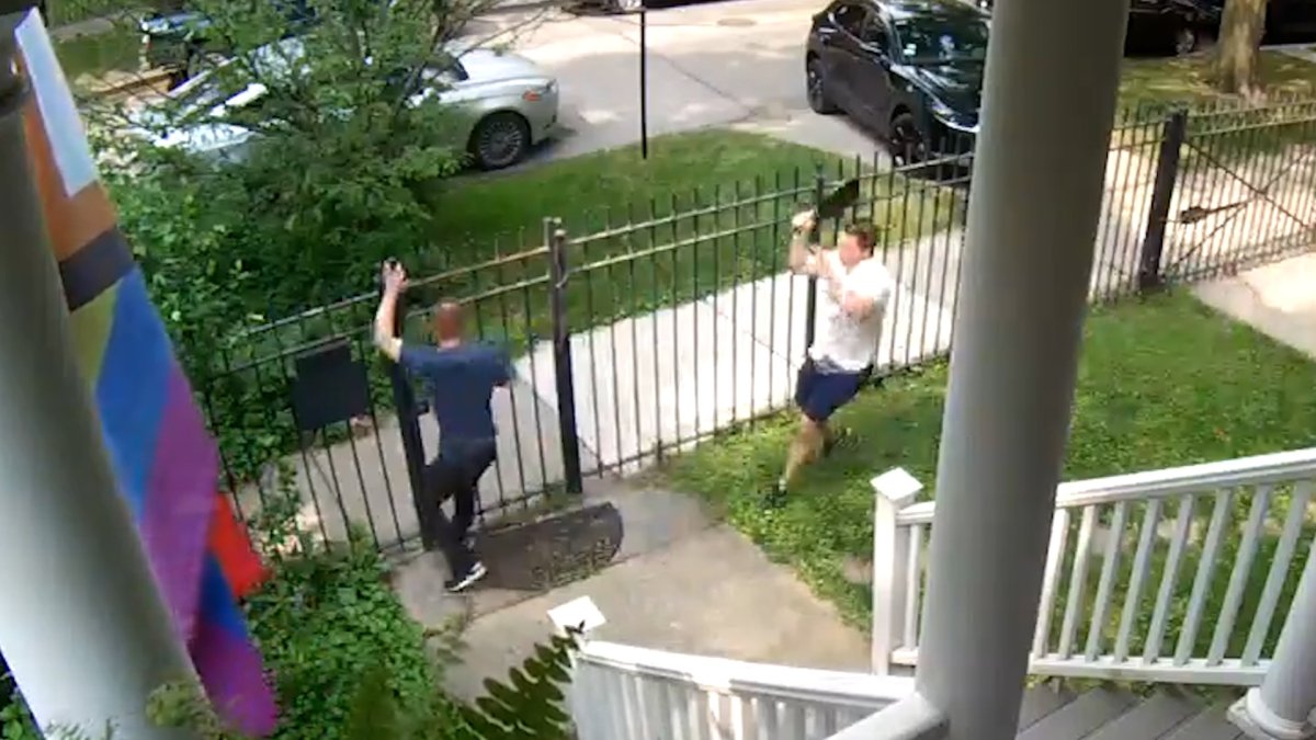 Logan Square Man Defends Home with Frying Pan: Caught on Video