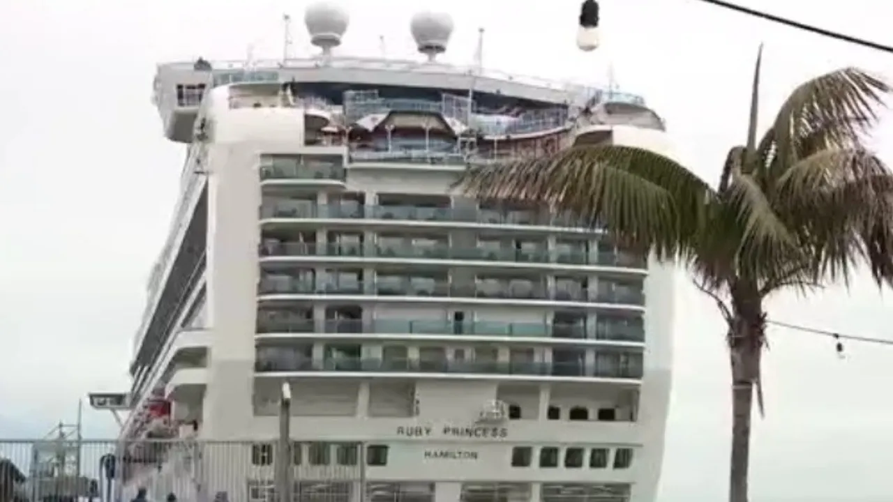 Ruby Princess Cruise Ship Sets Sail from San Francisco After Repairs and Clearance