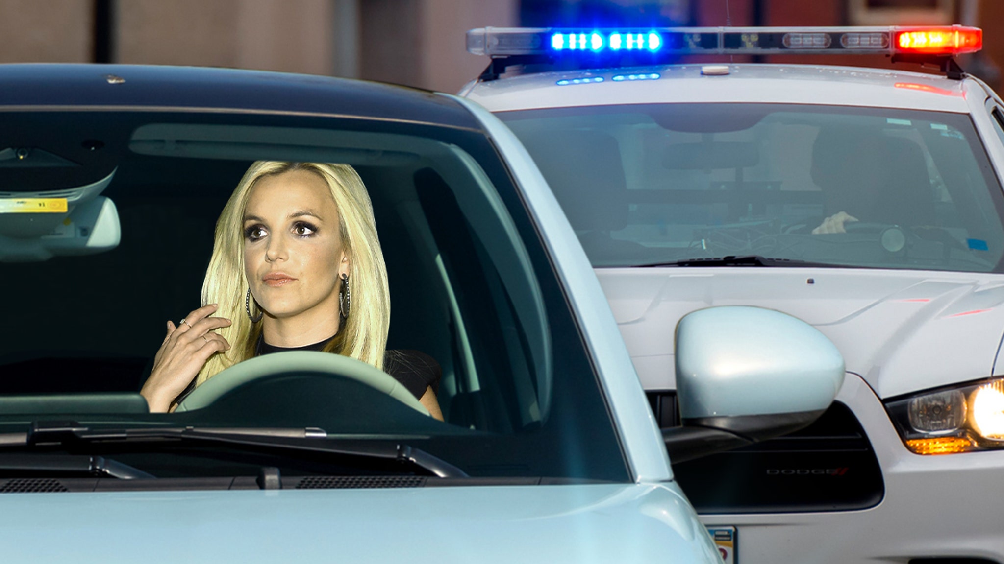 Featured image for Britney Spears' Traffic Mishap: Improper Turn Over Double Lines Leads to Police Encounter