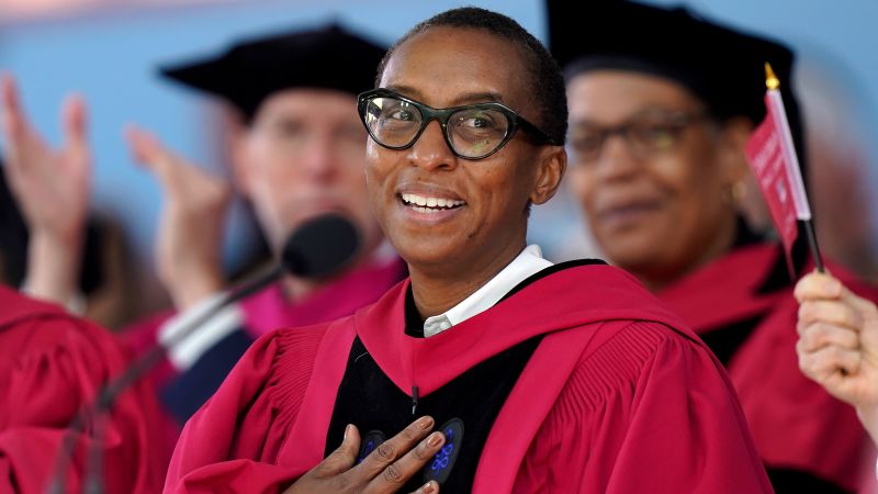 "Harvard University Welcomes Claudine Gay as Historic First Black President"