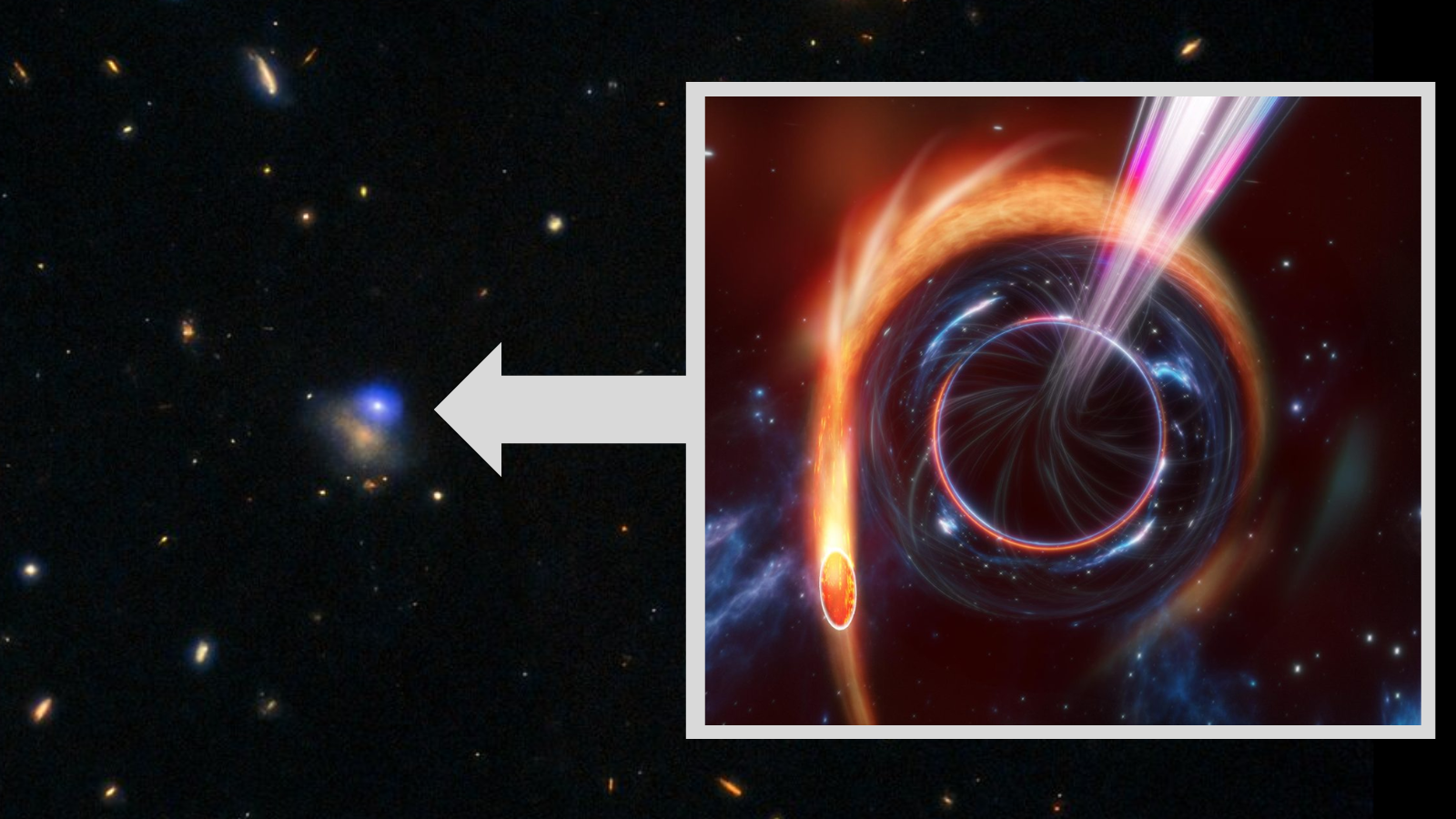 Featured image for Black Holes Cause Bright Blue Cosmic Flashes, Scientists Confirm