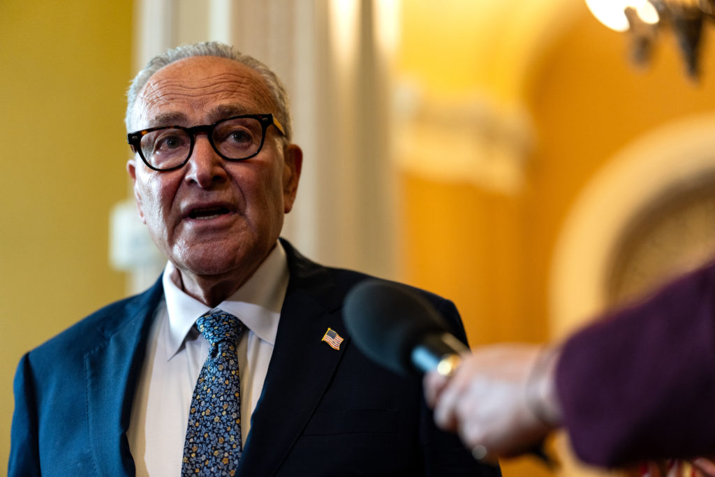 Schumer Threatens Shutdown Over Healthcare Dispute