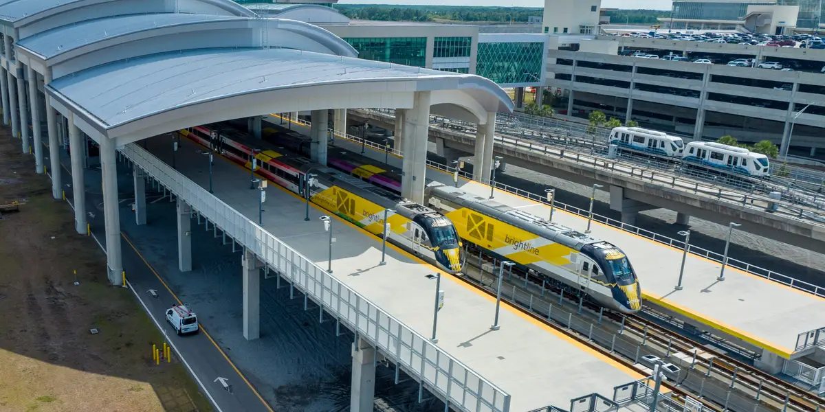 Featured image for Brightline expands with new train station and reservation system, seeks federal funding for commuter link.