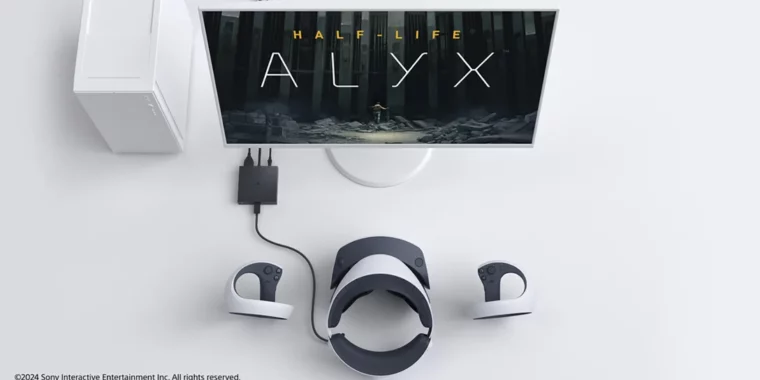 Featured image for Sony's PSVR 2 PC Adapter Launches August 7 for Steam VR Games